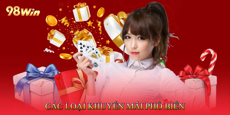 Các loại khuyến mãi phổ biến